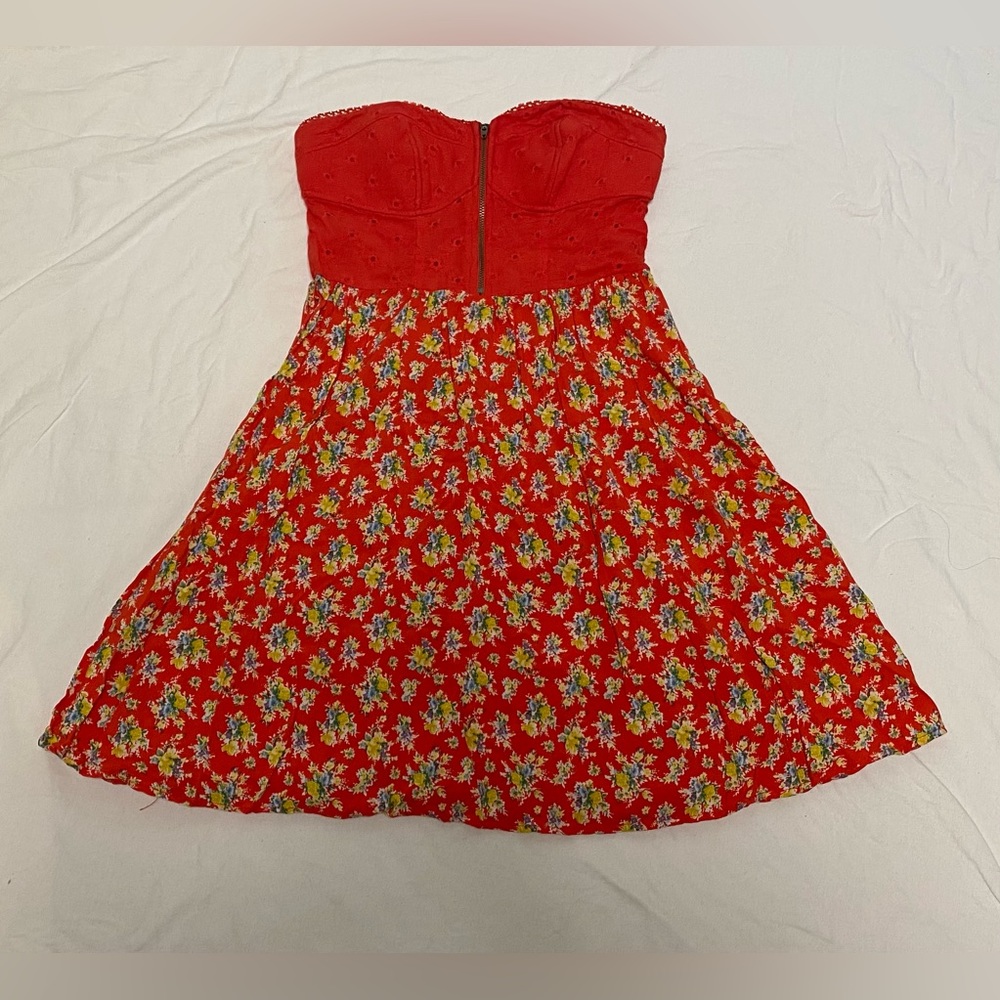 Fire Los Angeles Strapless Dress